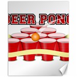 Beer Pong legend Canvas 11  x 14 