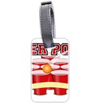 Beer Pong legend Luggage Tag (two sides)