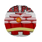 Beer Pong legend Standard 15  Premium Round Cushion 