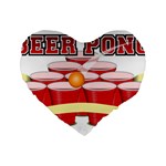 Beer Pong legend Standard 16  Premium Heart Shape Cushion 