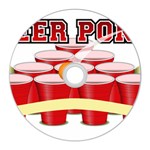 Beer Pong legend CD Wall Clock