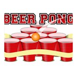 Beer Pong legend Double Sided Flano Blanket (Mini)