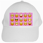 pastel pink Emoji  White Cap