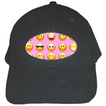 pastel pink Emoji  Black Cap