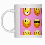 pastel pink Emoji  White Mug