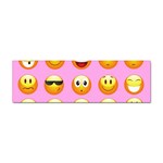 pastel pink Emoji  Sticker (Bumper)