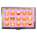 pastel pink Emoji  Cigarette Money Case