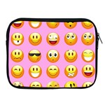 pastel pink Emoji  Apple iPad 2/3/4 Zipper Case