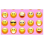 pastel pink Emoji  Samsung Note 4 Hardshell Back Case