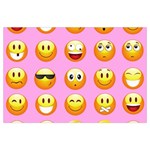 pastel pink Emoji  Samsung Galaxy Note 4 Case (Black)