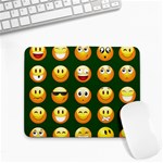 hunter green Emoji Small Mousepad