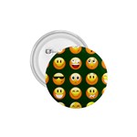 hunter green Emoji 1.75  Button