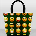 hunter green Emoji Bucket Bag