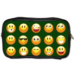 hunter green Emoji Toiletries Bag (Two Sides)