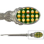 hunter green Emoji Letter Opener