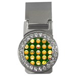 hunter green Emoji Money Clip (CZ)