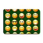 hunter green Emoji Small Doormat