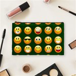 hunter green Emoji Cosmetic Bag (Medium)