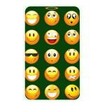 hunter green Emoji Memory Card Reader (Rectangular)