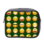 hunter green Emoji Mini Toiletries Bag (Two Sides)