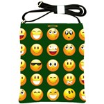 hunter green Emoji Shoulder Sling Bag