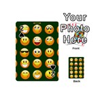 hunter green Emoji Playing Cards 54 (Mini)