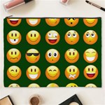 hunter green Emoji Cosmetic Bag (XXXL)