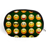 hunter green Emoji Accessory Pouch (Medium)