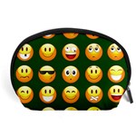 hunter green Emoji Accessory Pouch (Large)