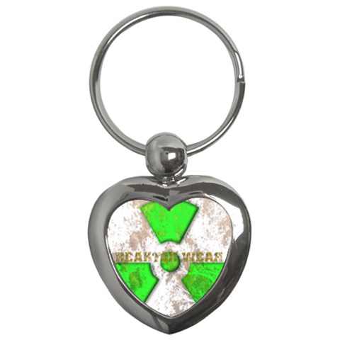 radiocative 3 Key Chain (Heart) from ArtsNow.com Front