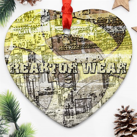 Tech Image Ornament (Heart) from ArtsNow.com Front