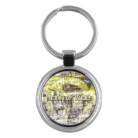 Tech Image Key Chain (Round) from ArtsNow.com Front