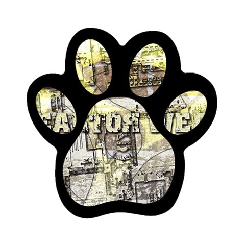 Tech Image Magnet (Paw Print) from ArtsNow.com Front