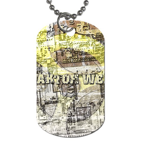 Tech Image Dog Tag (One Side) from ArtsNow.com Front