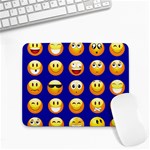 dark blue Emoji Small Mousepad