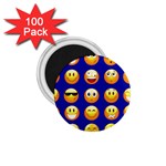 dark blue Emoji 1.75  Magnet (100 pack) 