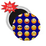 dark blue Emoji 2.25  Magnet (100 pack) 