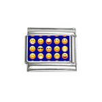 dark blue Emoji Italian Charm (9mm)