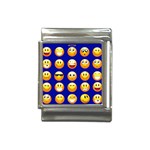 dark blue Emoji Italian Charm (13mm)