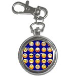 dark blue Emoji Key Chain Watch