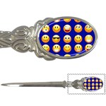 dark blue Emoji Letter Opener