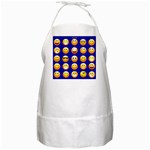 dark blue Emoji BBQ Apron