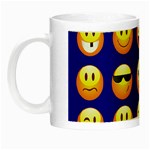 dark blue Emoji Night Luminous Mug