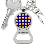 dark blue Emoji Bottle Opener Key Chain