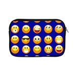 dark blue Emoji Apple iPad Mini Zipper Case