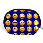 dark blue Emoji Accessory Pouch (Medium)