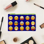 dark blue Emoji Cosmetic Bag (XS)