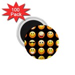 black Emojis 1.75  Magnet (100 pack) 