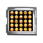 black Emojis Mega Link Italian Charm (18mm)