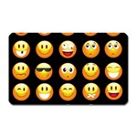 black Emojis Magnet (Rectangular)